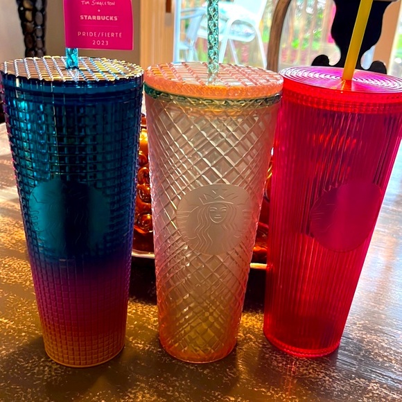 Starbucks Other - Three New Starbucks Tumblers 24 oz venti